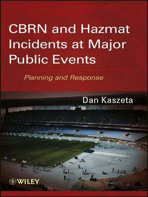 cover image of CBRN and Hazmat Incidents at Major Public Events